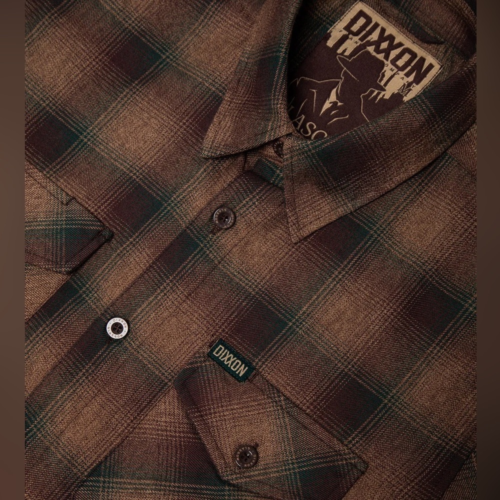 Dixxon The Glasgow Flannel NWT Men’s Shirt XL - Picture 5 of 8